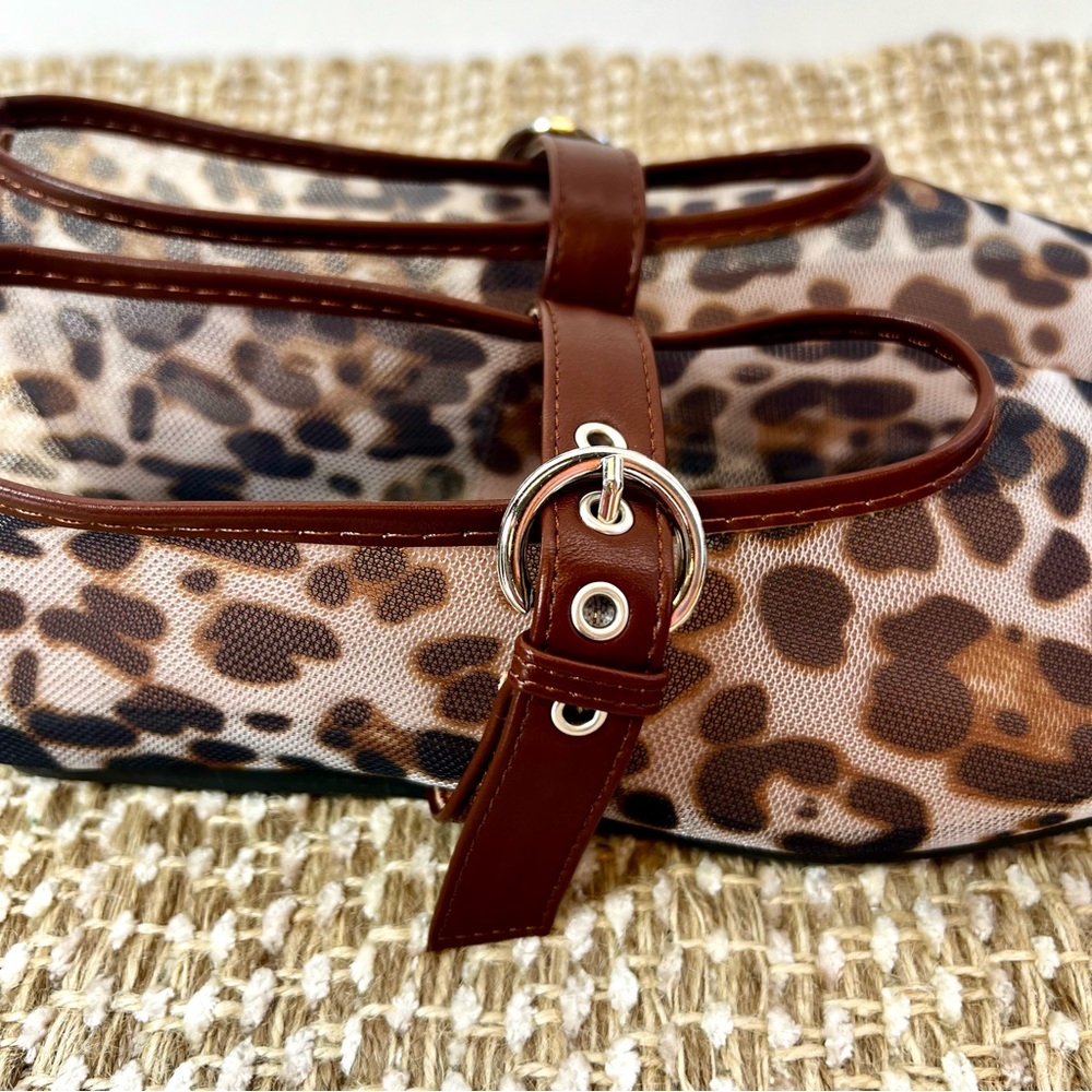 ATBELL • Women’s Mesh Ballet Mary Jane Flats • Leopard Print • Size: EU 38/US 8 - Picture 7 of 16
